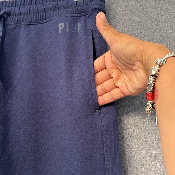 Women’s Pink cotton joggers size Lrg - Picture 4 of 13